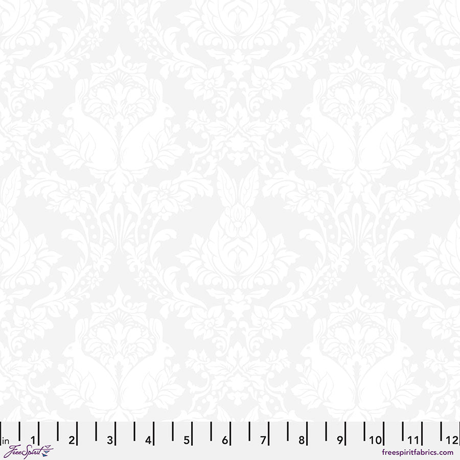 Manufacturer: FreeSpirit Fabrics
Designer: Tula Pink
Collection: True Colors 2025
Print Name: Ghost Bunny in Paper
Material: 100% Cotton
Weight: Quilting
SKU: PWTP51.PAPER
Width: 44 inches