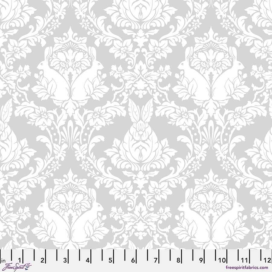 Manufacturer: FreeSpirit Fabrics
Designer: Tula Pink
Collection: True Colors 2025
Print Name: Ghost Bunny in Whisper
Material: 100% Cotton
Weight: Quilting
SKU: PWTP51.WHISPER
Width: 44 inches