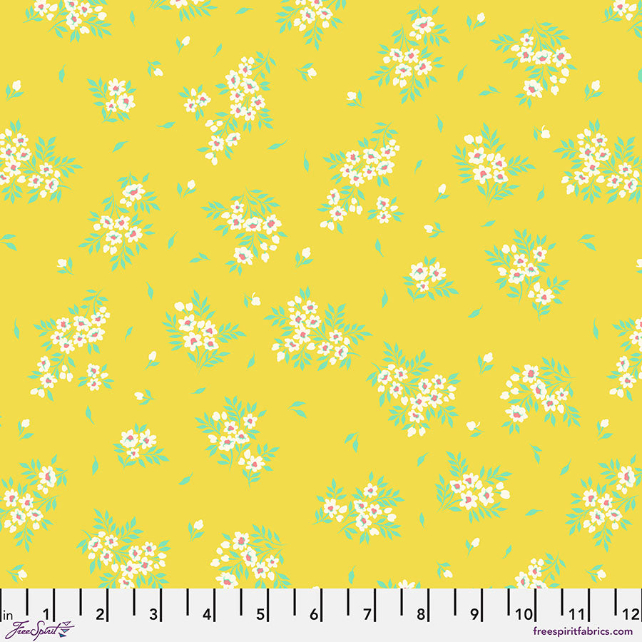 Manufacturer: FreeSpirit Fabrics
Designer: Tula Pink
Collection: True Colors 2025
Print Name: What a Ditz in Buttercup
Material: 100% Cotton
Weight: Quilting
SKU: PWTP253.BUTTERCUP
Width: 44 inches