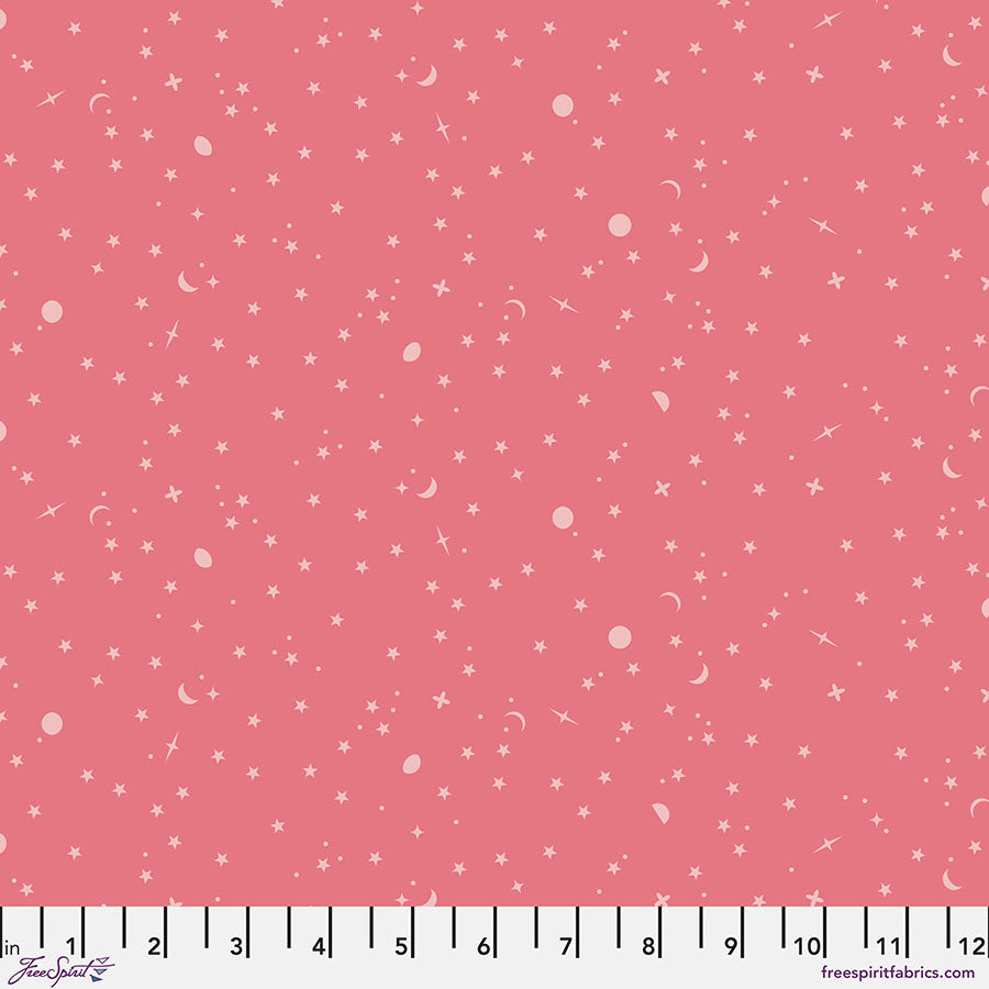 Manufacturer: FreeSpirit Fabrics
Designer: Tula Pink
Collection: True Colors 2025
Print Name: Space Sprinkles in Sunburn
Material: 100% Cotton
Weight: Quilting
SKU: PWTP254.SUNBURN
Width: 44 inches