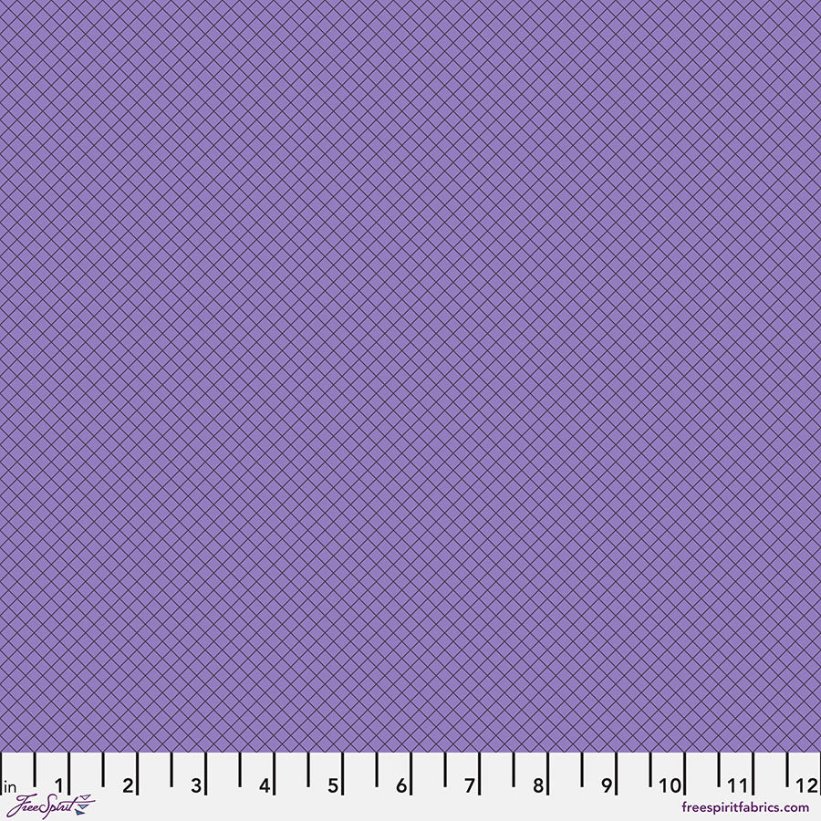 Manufacturer: FreeSpirit Fabrics
Designer: Tula Pink
Collection: True Colors 2025
Print Name: On The Grid in Mysterious
Material: 100% Cotton
Weight: Quilting
SKU: PWTP55.MYSTERIOUS
Width: 44 inches