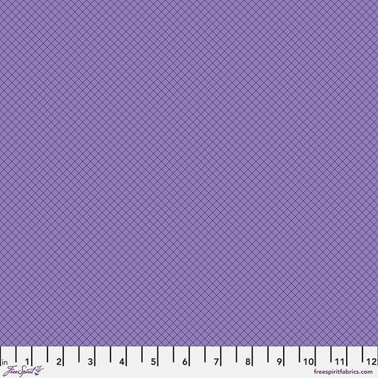 Manufacturer: FreeSpirit Fabrics
Designer: Tula Pink
Collection: True Colors 2025
Print Name: On The Grid in Mysterious
Material: 100% Cotton
Weight: Quilting
SKU: PWTP55.MYSTERIOUS
Width: 44 inches