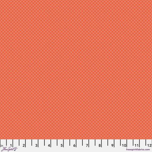 Manufacturer: FreeSpirit Fabrics
Designer: Tula Pink
Collection: True Colors 2025
Print Name: On The Grid in Salmon
Material: 100% Cotton
Weight: Quilting
SKU: PWTP55.SALMON
Width: 44 inches