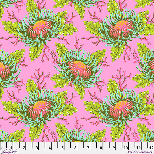 Manufacturer: FreeSpirit Fabrics
Designer: Tula Pink
Collection: Floral Reef
Print Name: Friends & Anemones in Coralline
Material: 100% Cotton
Weight: Quilting
SKU: PWTP265.CORALLINE
Width: 44 inches
