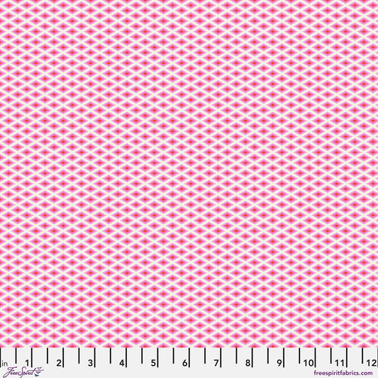 Manufacturer: FreeSpirit Fabrics
Designer: Tula Pink
Collection: Floral Reef
Print Name: Lighthouse Windows in Delphine
Material: 100% Cotton
Weight: Quilting
SKU: PWTP273.DELPHINE
Width: 44 inches