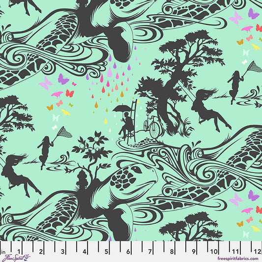 Manufacturer: FreeSpirit Fabrics
Designer: Tula Pink
Collection: Prince Charming {Deja Vu}
Print Name: Turtle Bay in Sweetmint
Material: 100% Cotton
Weight: Quilting
SKU: PWTP276.SWEETMINT
Width: 44 inches