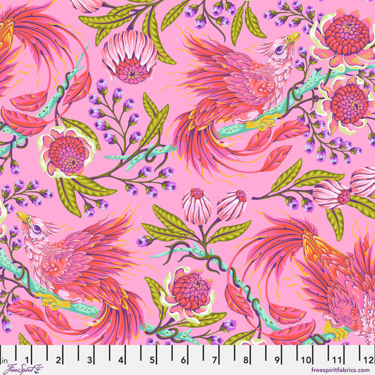 Manufacturer: FreeSpirit Fabrics
Designer: Tula Pink
Collection: Legendary
Print Name: Hot Wings in Wild Orchid
Material: 100% Cotton
Weight: Quilting
SKU: PWTP281.WILDORCHID
Width: 44 inches