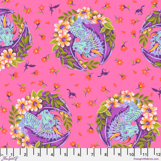 Manufacturer: FreeSpirit Fabrics
Designer: Tula Pink
Collection: Legendary
Print Name: Dragon Ball She in Sugarplum
Material: 100% Cotton
Weight: Quilting
SKU: PWTP282.SUGARPLUM
Width: 44 inches