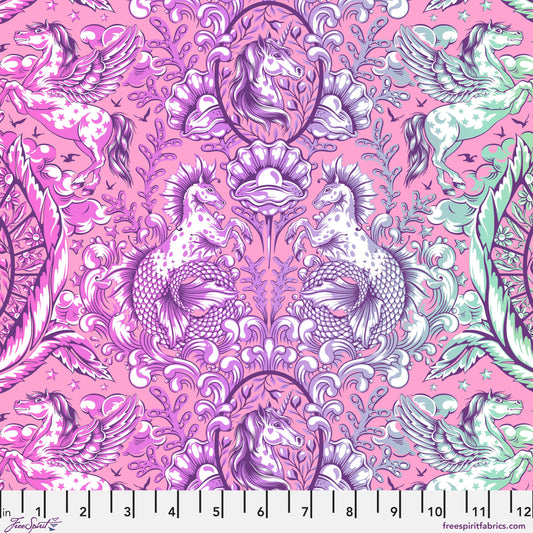 Manufacturer: FreeSpirit Fabrics
Designer: Tula Pink
Collection: Legendary
Print Name: Pony Tales in Wild Orchid
Material: 100% Cotton
Weight: Quilting
SKU: PWTP284.WILDORCHID
Width: 44 inches