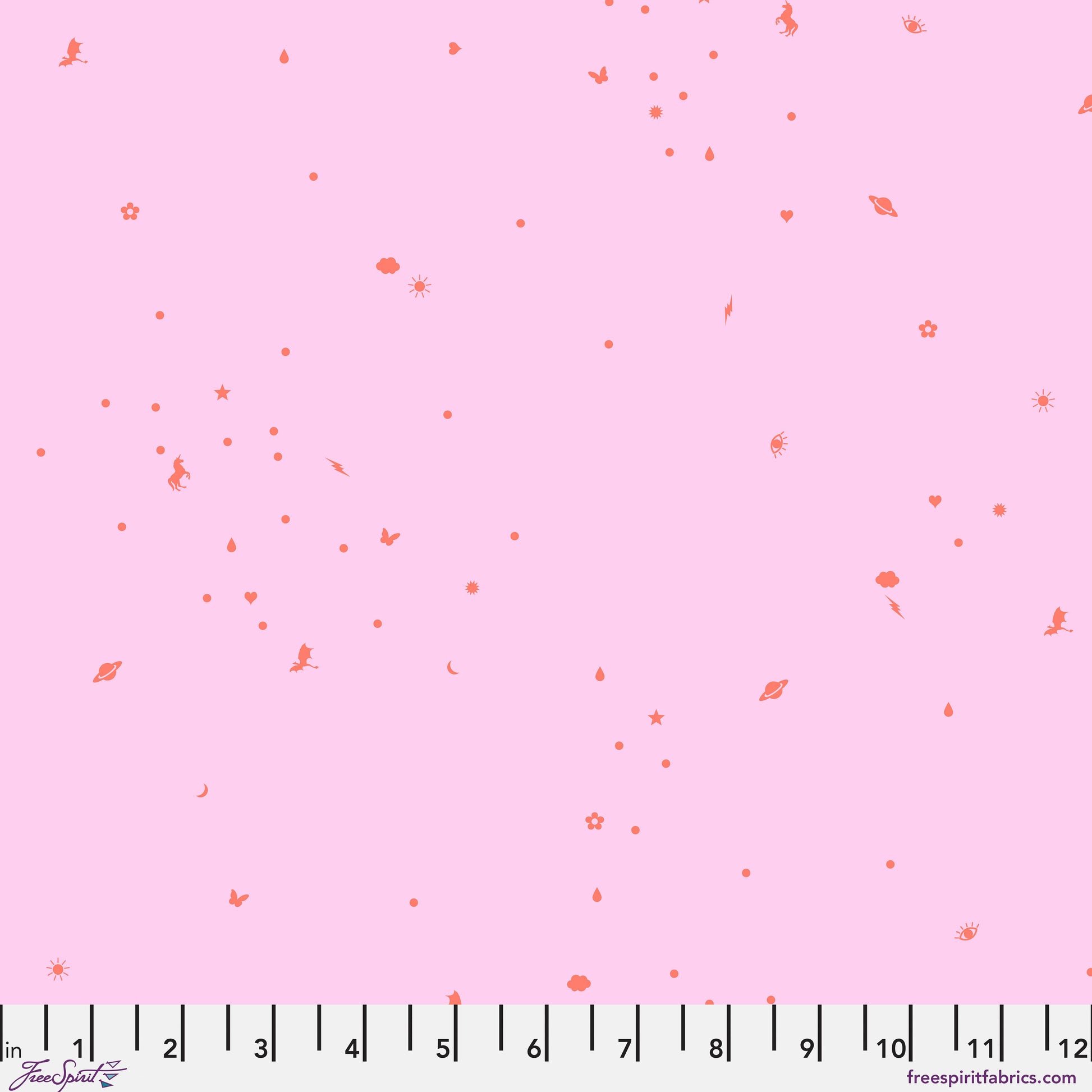 Manufacturer: FreeSpirit Fabrics
Designer: Tula Pink
Collection: Legendary
Print Name: Charmed in Candy
Material: 100% Cotton
Weight: Quilting
SKU: PWTP289.CANDY
Width: 44 inches
