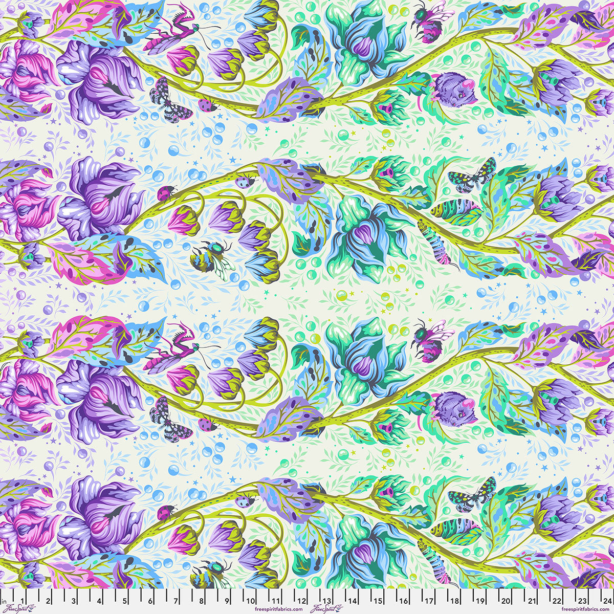 Manufacturer: Freespirit Fabrics
Designer: Tula Pink
Collection: Down to Earth
Print Name: Grow Up in Daybreak
Material: 100% Cotton
Weight: Quilting
SKU: PWTP292.DAYBREAK
Width: 44 inches