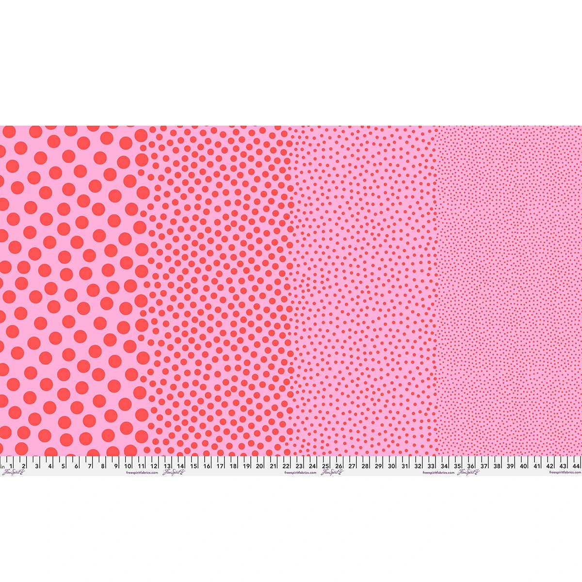 PREORDER || Tula Pink - True Colors Sticks and Stones - Stones in Watermelon - MARCH 2027