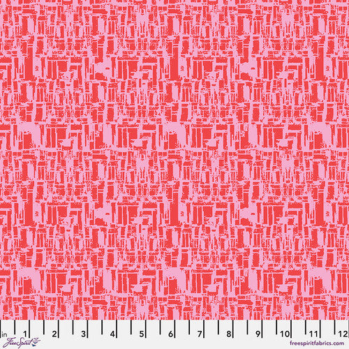 Manufacturer: FreeSpirit Fabrics Designer: Victoria Findlay Wolfe Collection: Next Door Garden Print Name: Crackle in Red Material: 100% Cotton Weight: Quilting SKU: PWVF024.RED Width: 44 inches