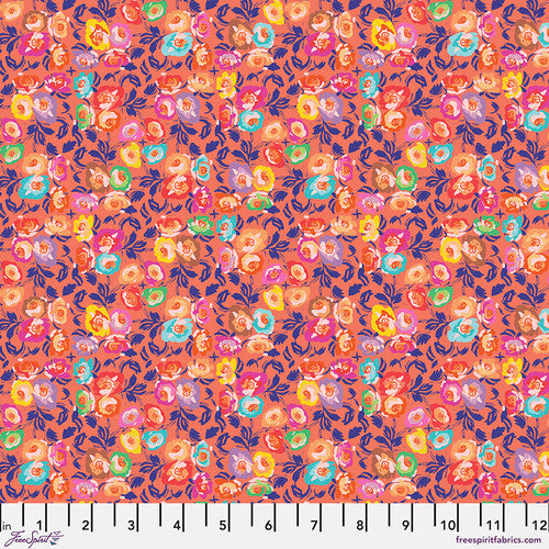 Manufacturer: FreeSpirit Fabrics Designer: Victoria Findlay Wolfe Collection: Next Door Garden Print Name: Kerchief in Multi Material: 100% Cotton Weight: Quilting SKU: PWVF030.MULTI Width: 44 inches