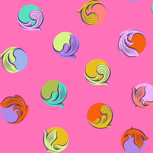 Manufacturer: FreeSpirit Fabrics
Designer: Tula Pink
Collection: Legendary
Print Name: Gumball in Sugarplum WIDEBACK
Material: 100% Cotton Sateen
Weight: Quilting
SKU: QBTP022.SUGARPLUM
Width: 108 inches
