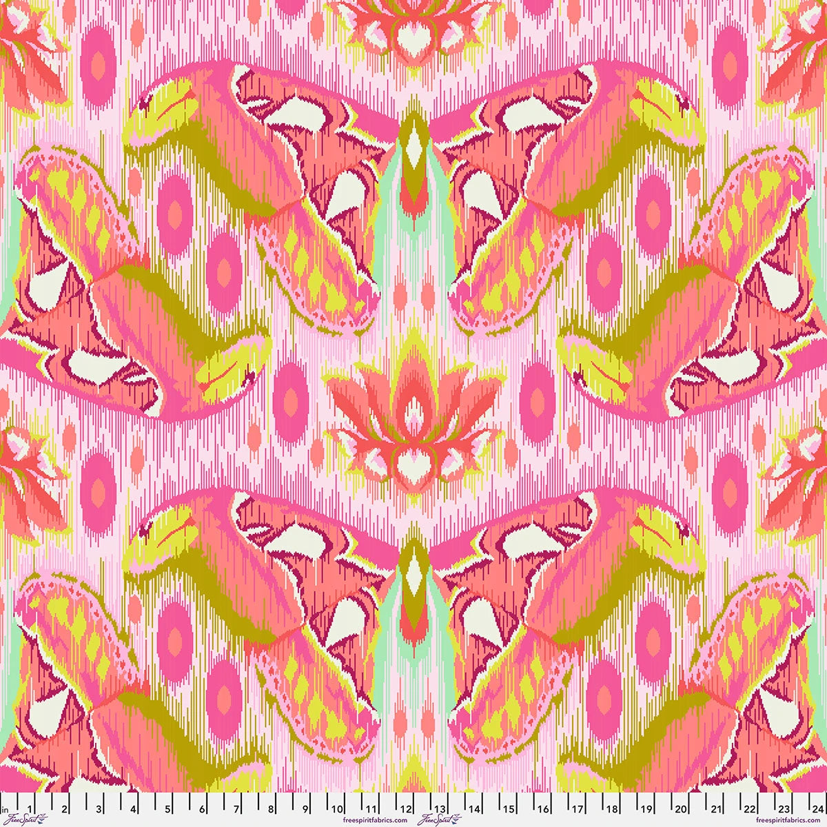 Manufacturer: FreeSpirit Fabrics
Designer: Tula Pink
Collection: Legendary
Print Name: Motherized User in Afterglow WIDEBACK
Material: 100% Cotton Sateen
Weight: Quilting
SKU: QBTP024.AFTERGLOW
Width: 108 inches