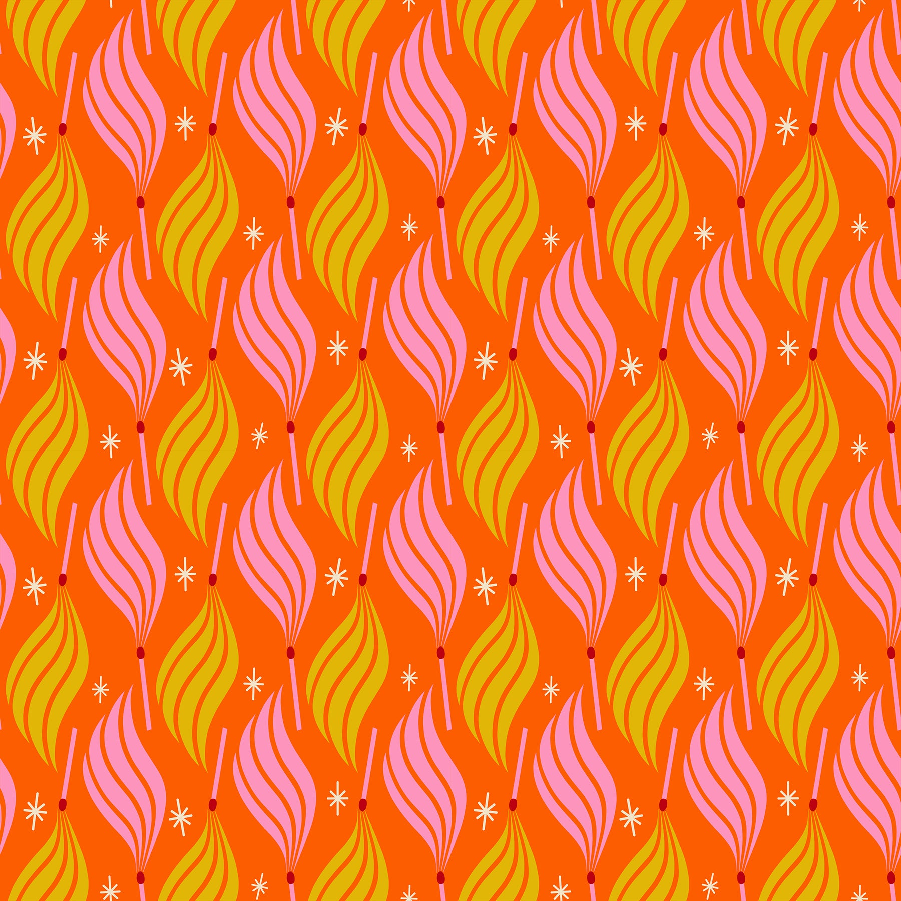 Manufacturer: Ruby Star Society
Designer: Melody Miller
Collection: Trinketry
Print Name: Lit in Goldfish
Material: 100% Cotton
Weight: Quilting 
SKU: RS0113-16
Width: 44 inches