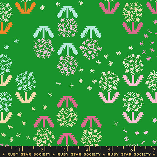 Manufacturer: Ruby Star Society
Designer: Rashida Coleman-Hale
Collection: Float
Print Name: Wishes in Deep Verdant CANVAS
Material: 70% Cotton 30% Linen
Weight: Quilting
SKU: RS1150-15L
Width: 44 inches