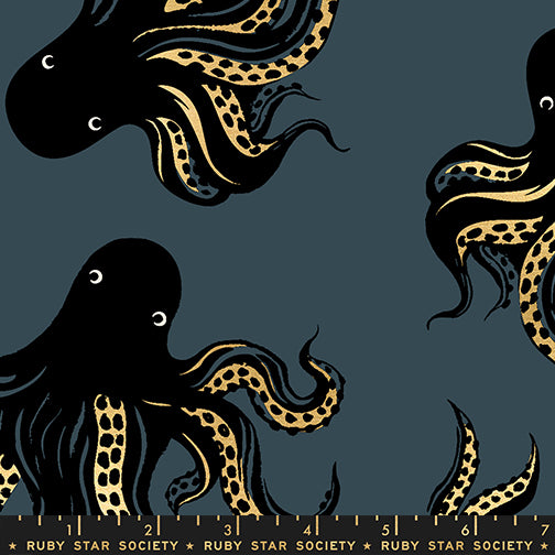 Manufacturer: Ruby Star Society
Designer: Sarah Watts
Collection: Ink Shop
Print Name: Mystery Food in Smoke Metallic CANVAS
Material: 70% Cotton 30% Linen
Weight: Quilting
SKU: RS2142-21LM
Width: 44 inches