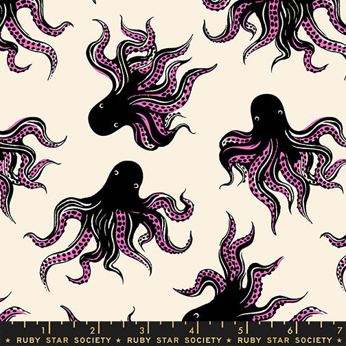 Manufacturer: Ruby Star Society
Designer: Sarah Watts
Collection: Ink Shop
Print Name: Mystery Food in Black
Material: 100% Cotton
Weight: Quilting
SKU: RS2144-18
Width: 44 inches
