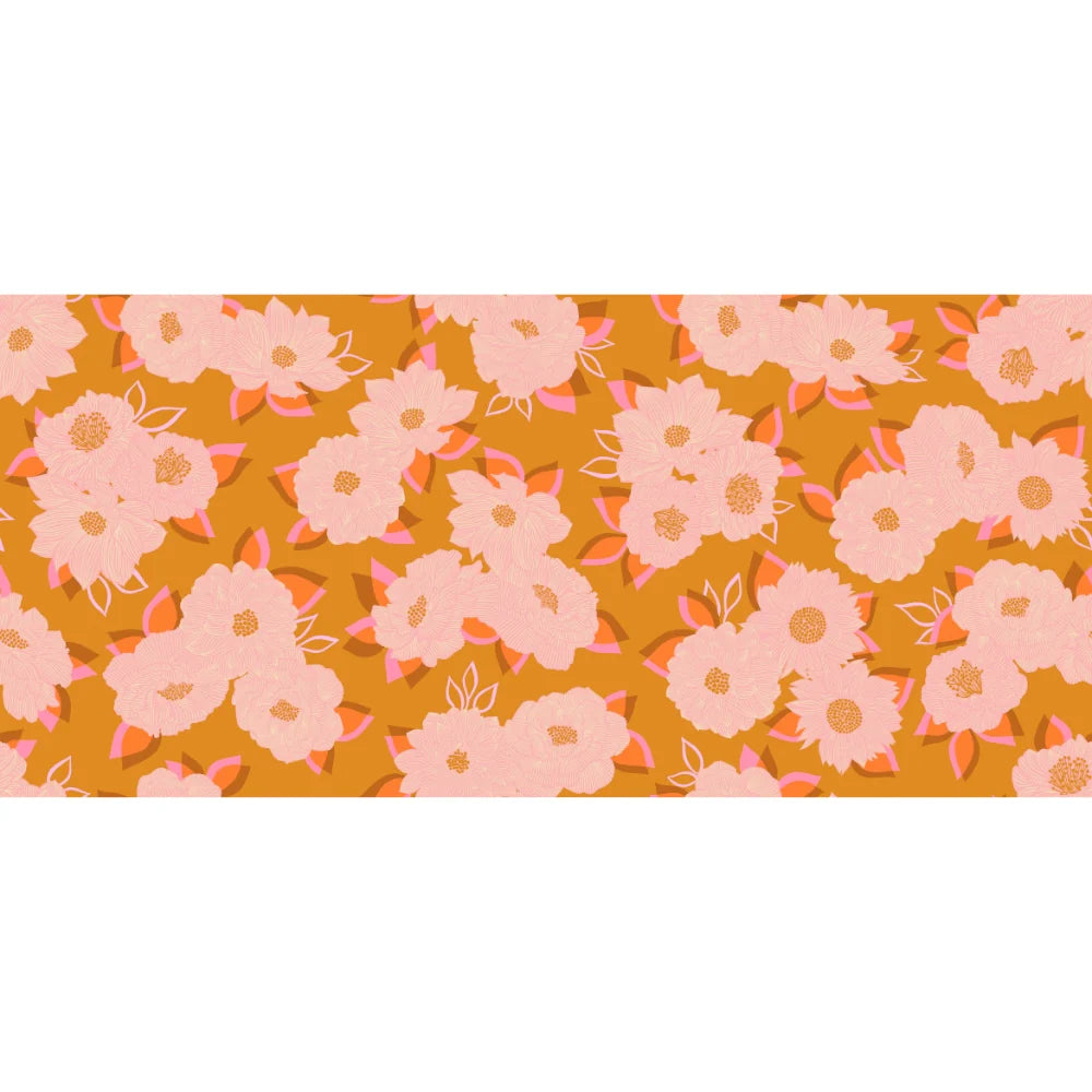 Moda - Ruby Star Society - Melody Miller - Favorite Flowers 108" WIDEBACK - Tumeric