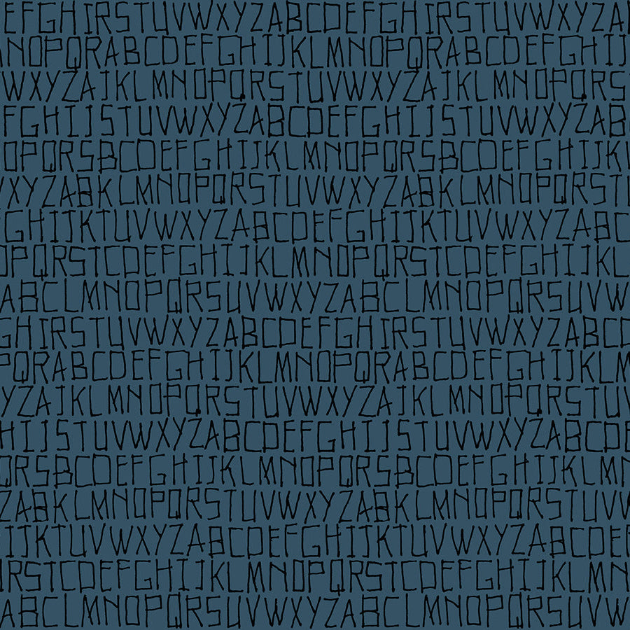 Manufacturer: Ruby Star Society
Designer: Carolyn Friedlander
Collection: Memento
Print Name: Alphabet in Prussian
Material: 100% Cotton
Weight: Quilting
SKU: RS8002-18
Width: 44 inches