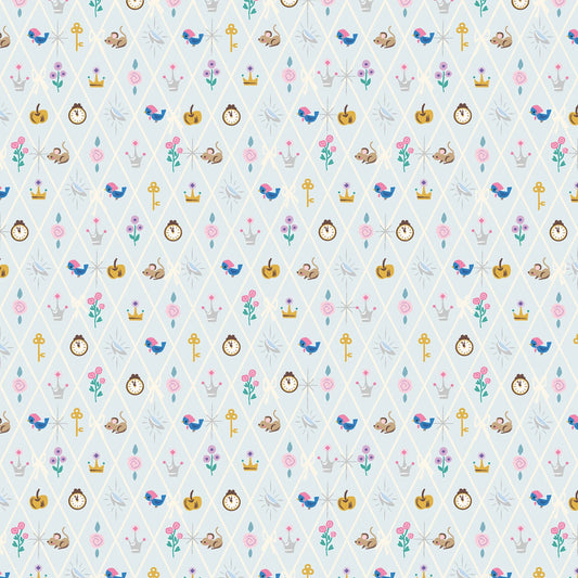 Manufacturer: Riley Blake Designs
Designer: Jill Howarth
Collection: Wishes
Print Name: Diamond in Powder Sparkle
Material: 100% Cotton
Weight: Quilting
SKU: C18075R-POWDER
Width: 44 inches