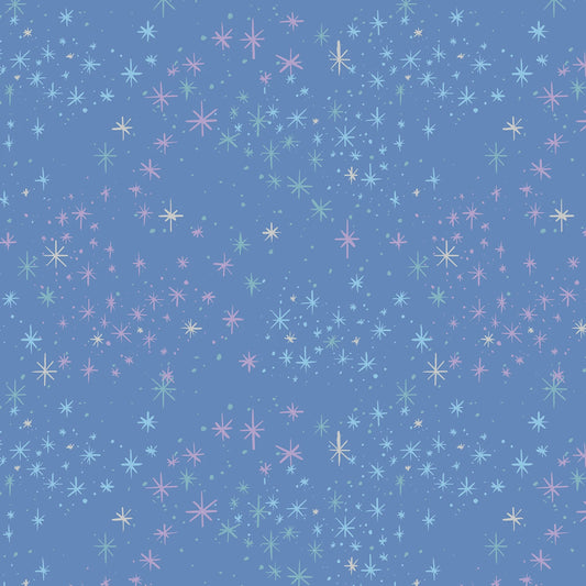 Manufacturer: Riley Blake Designs
Designer: Jill Howarth
Collection: Wishes
Print Name: Magic in Periwinkle Sparkle
Material: 100% Cotton
Weight: Quilting
SKU: C18076R-PERIWINKLE
Width: 44 inches