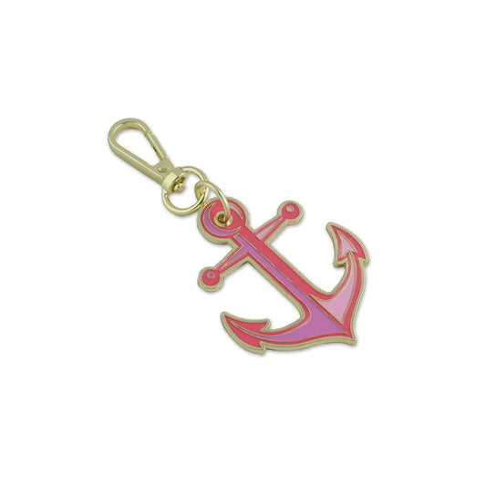 Inspired by vibrant coral gardens, the Anchors Aweigh Coralline Bag Charm adds a warm splash of reef-life color to your projects. Its dreamy coral-pink finish pairs beautifully with ocean greens, teals, and iridescent accents. Clip it to your next bag or pouch and bring a tide of charm to your creations.