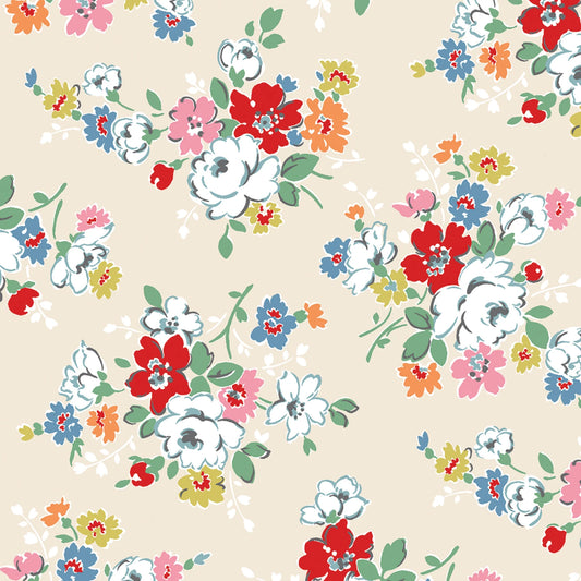 Manufacturer: Riley Blake Designs
Designer: Cath Kidston
Collection: Cath Kidston Signature Collection
Print Name: Clifton Rose in Cream 108" WIDEBACK
Material: 100% Cotton
Weight: Quilting
SKU: WB18377R-CREAM
Width: 108 inches
