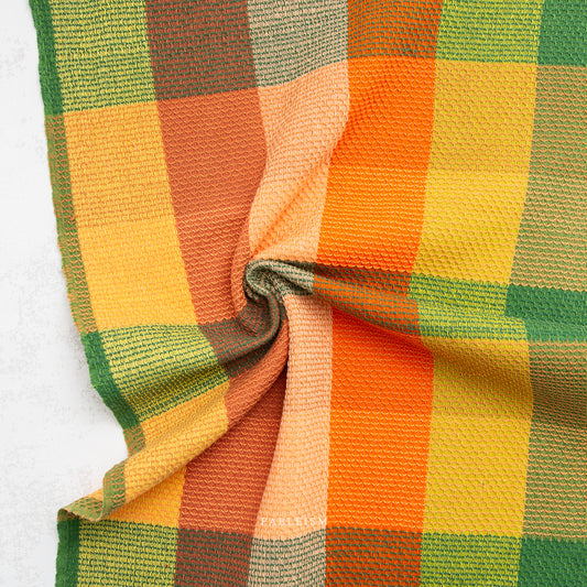 Manufacturer: Fableism Supply Co.
Designer: Fableism Supply Co.
Collection: Waffle Happy Checkers
Print Name: Waffle Happy Checkers in Cider
Material: 100% Cotton Woven
SKU: WHC-03-3HC-CIDER
Width: 55 inches