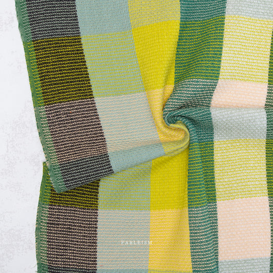 Manufacturer: Fableism Supply Co.
Designer: Fableism Supply Co.
Collection: Waffle Happy Checkers
Print Name: Waffle Happy Checkers in Limon
Material: 100% Cotton Woven
SKU: WHC-04-3HC-LIMON
Width: 55 inches