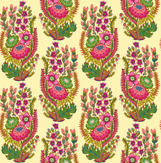 Manufacturer: Anna Maria Textiles for Northcott Fabrics
Designer: Anna Maria Parry
Collection: Backings No. 4
Print Name: Outstretched in Cream WIDEBACK
Material: 100% Cotton
Weight: Quilting
SKU: BAMT164-23
Width: 108 inches