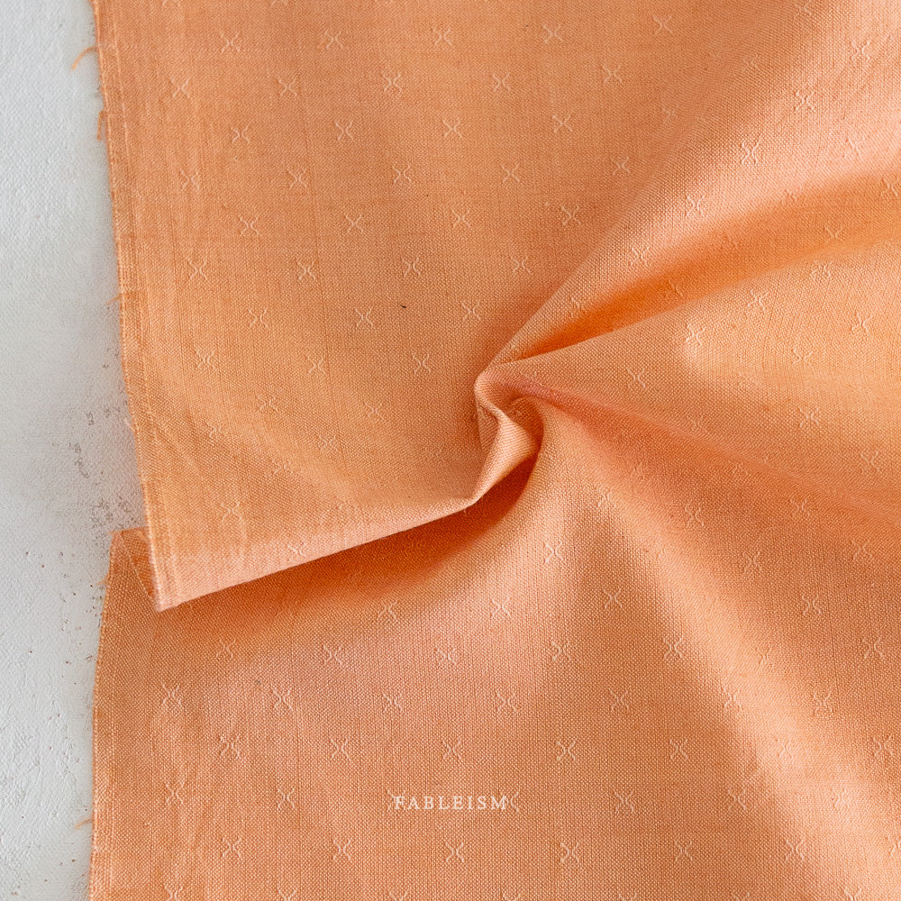 Manufacturer Fableism Supply Co. Designer: Fableism Supply Co. Collection: Sprout Wovens Print Name: Marmalade Material: 100% Cotton Woven SKU: FSW-094-Marmalade Width: 44 inches