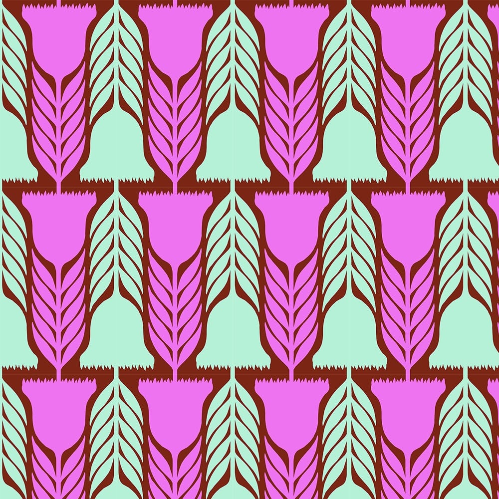 Manufacturer: Anna Maria Textiles for Northcott Fabrics
Designer: Anna Maria Parry
Collection: Silhouette
Print Name: Heritage in Brick
Material: 55% Linen 45% Cotton
Weight: Quilting 
SKU: CLAMT102-37C
Width: 44 inches