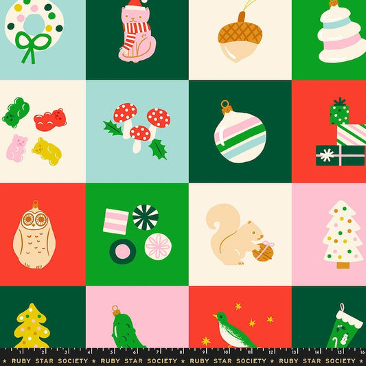 Manufacturer: Ruby Star Society
Designer: Kimberly Kight
Collection: Merry Happy
Print Name: Merry Happy PANEL
Material: 100% Cotton
Weight: Quilting
SKU: RS3105-11
Width: 44 inches