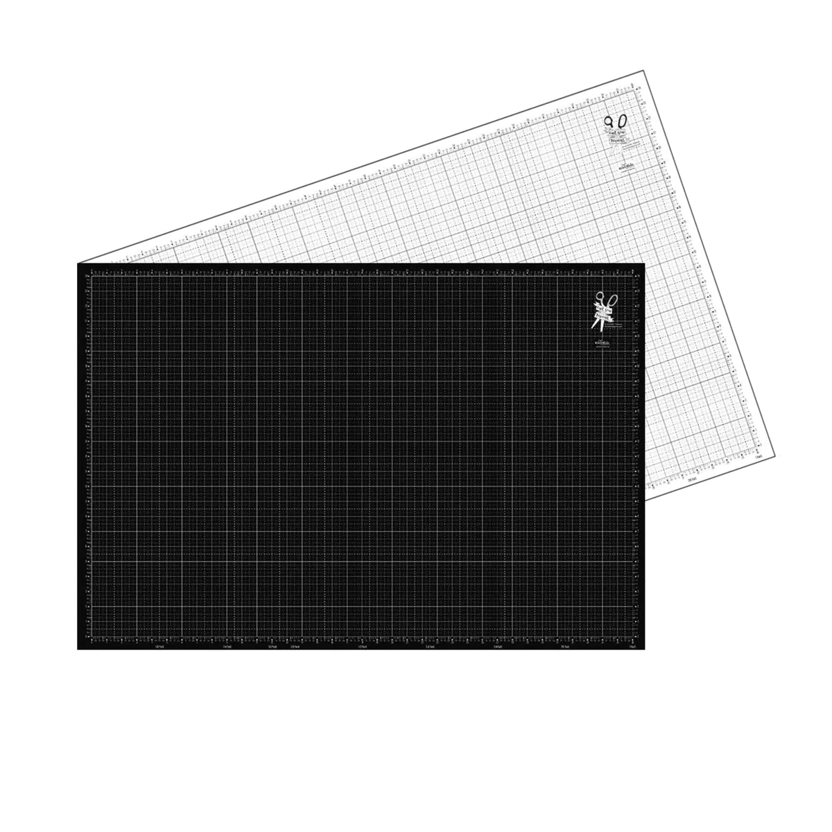 Riley Blake Designs - Christopher Thompson 18" x 24" Cutting Mat (Black and White)