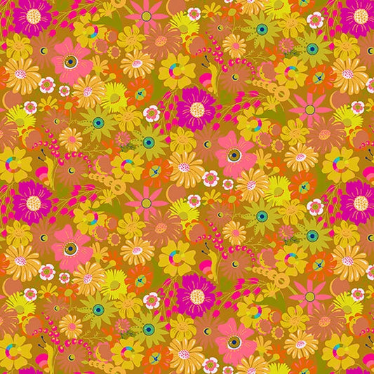 Manufacturer: Andover Fabrics
Designer: Alison Glass
Collection: Redwood 108s
Print Name: Open-Eyed in Sun WIDEBACK
Material: 100% Cotton
Weight: Quilting
SKU: AW-10463-Y
Width: 108 inches