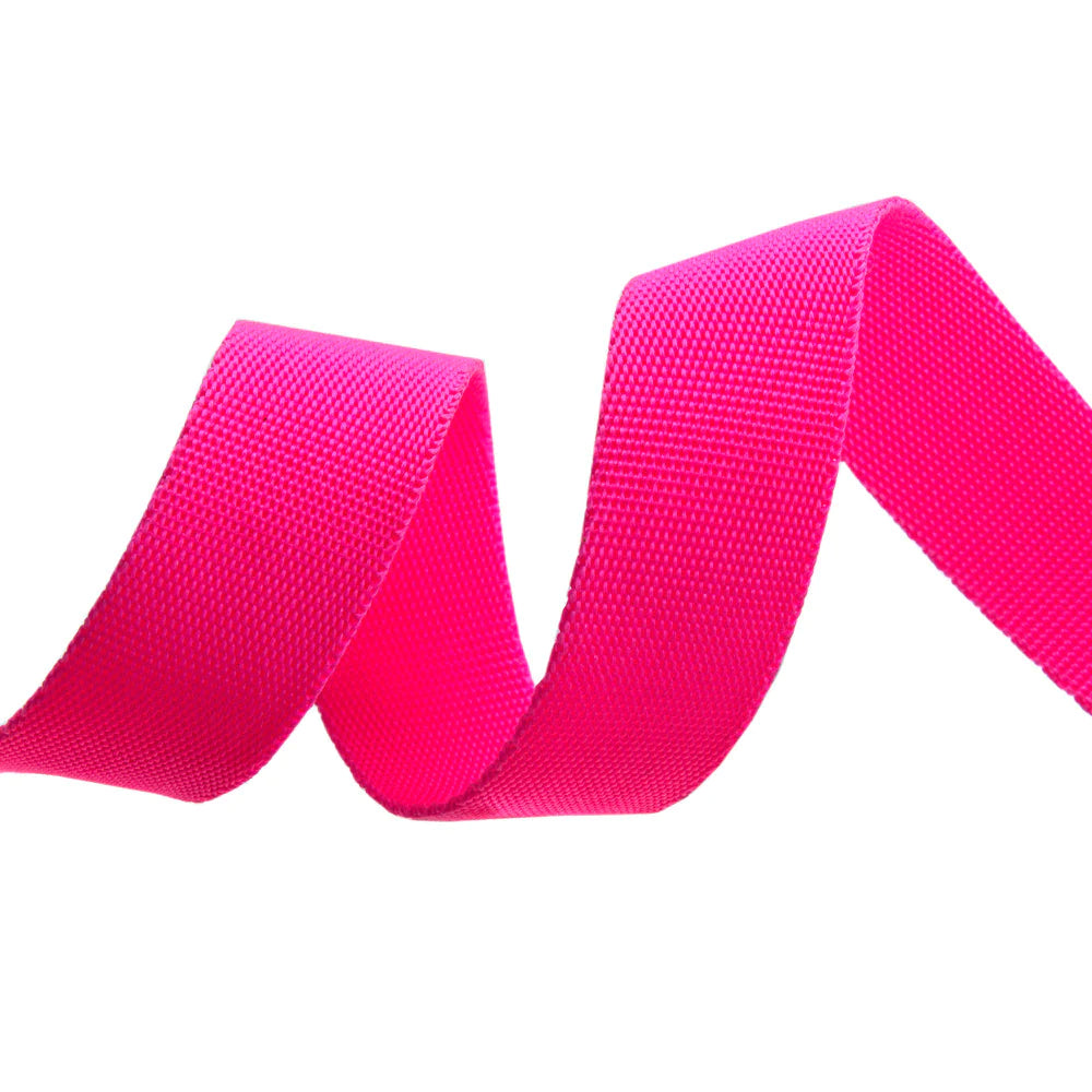 Tula Pink 1" Nylon Webbing in Cosmic by Renaissance Ribbons.  Webbing is SOLD BY THE YARD.