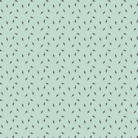 Manufacturer: Andover Fabrics Designer: Libs Elliott Collection: Rancho Relaxo Print Name: Atomic in Sea Glass Material: 100% Cotton Weight: Quilting  SKU: A-749-T Width: 44 inches