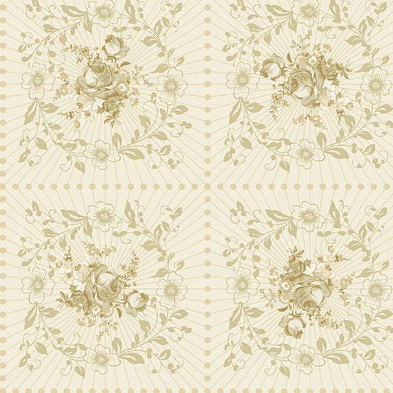 Manufacturer: Andover Fabrics Designer: Giucy Giuce Collection: Natale Print Name: Wreath in Cucudati Material: 100% Cotton Weight: Quilting  SKU: A-9873-L