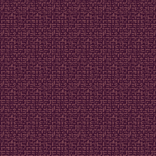 Manufacturer: Andover Fabrics Designer: Giucy Giuce Collection: Natale Print Name: Tweed in Nero d'Avola Material: 100% Cotton Weight: Quilting  SKU: A-9879-P