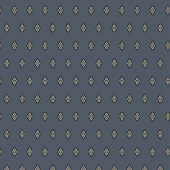 Manufacturer: Andover Fabrics Designer: Giucy Giuce Collection: Fabric From The Attic Print Name: Alien Diamond in Shirt Material: 100% Cotton Weight: Quilting  SKU: A-9983-B Width: 44 inches