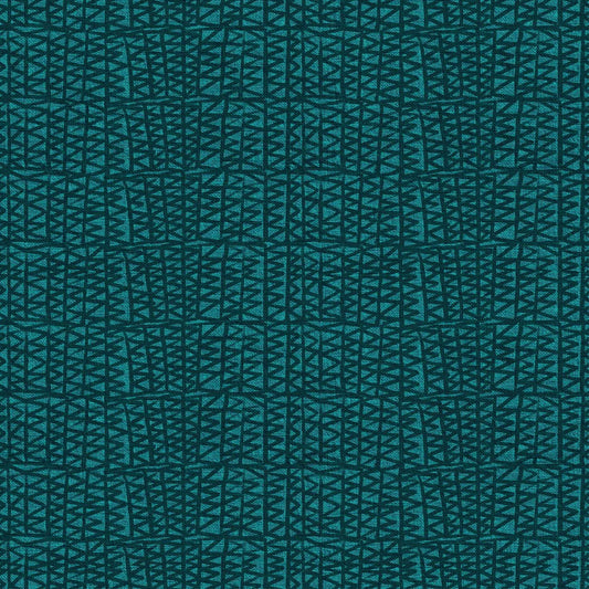 Manufacturer: Figo Fabrics Designer: Libs Elliott Collection: Workshop Print Name: Zig Zag in Blue Material: 100% Cotton Weight: Quilting  SKU: 90507-64 Width: 44 inches