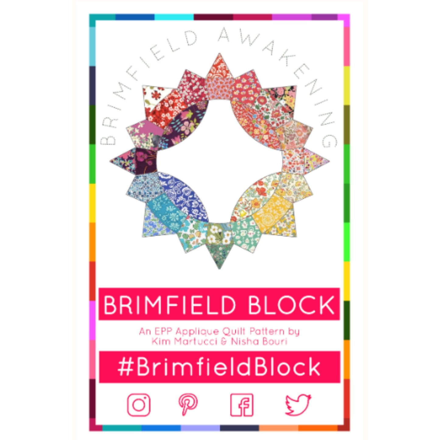 Paper Pieces - Brimfield Awakening - Brimfield Block Pattern