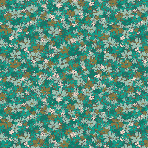 Manufacturer: Art Gallery Fabrics Collection: Haven Designer: Amy Sinibaldi Print Name: Seasons Frost Material: 100% Cotton  Weight: Quilting  SKU: HAV16403 Width: 44 inches