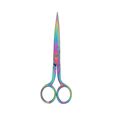These 6 inch straight sharp point scissors have razor sharp blades that create an even cut along the entire length of the blade.