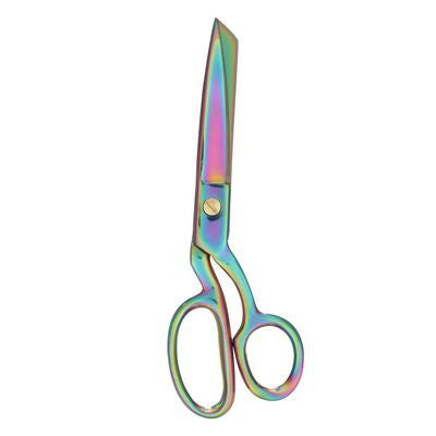 These handcrafted 8" fabric shears are a necessity for any sewing basket. The razor edge sharp blades make them the perfect choice for cutting through all of your fabrics with ease. 
