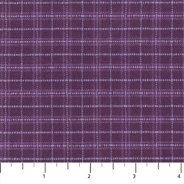 Manufacturer: Figo Fabrics Designer: Figo Studio Collection: Tactile Wovens Print Name: Waffle in Grape Material: 100% Cotton Weight: Quilting  SKU: W90547-85 GRAPE Width: 44 inches