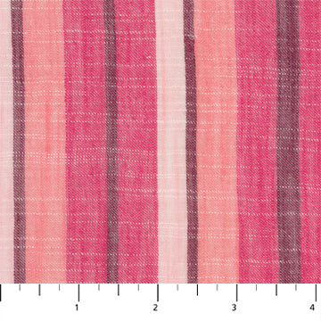 Manufacturer: Figo Fabrics Designer: Figo Studio Collection: Tactile Wovens Print Name: Stripes in Berry Material: 100% Cotton Weight: Quilting  SKU: W90549-28 BERRY Width: 44 inches